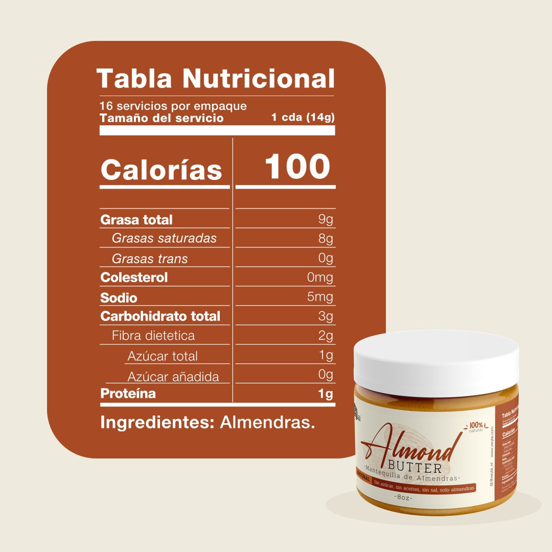 Mantequilla de Almendras