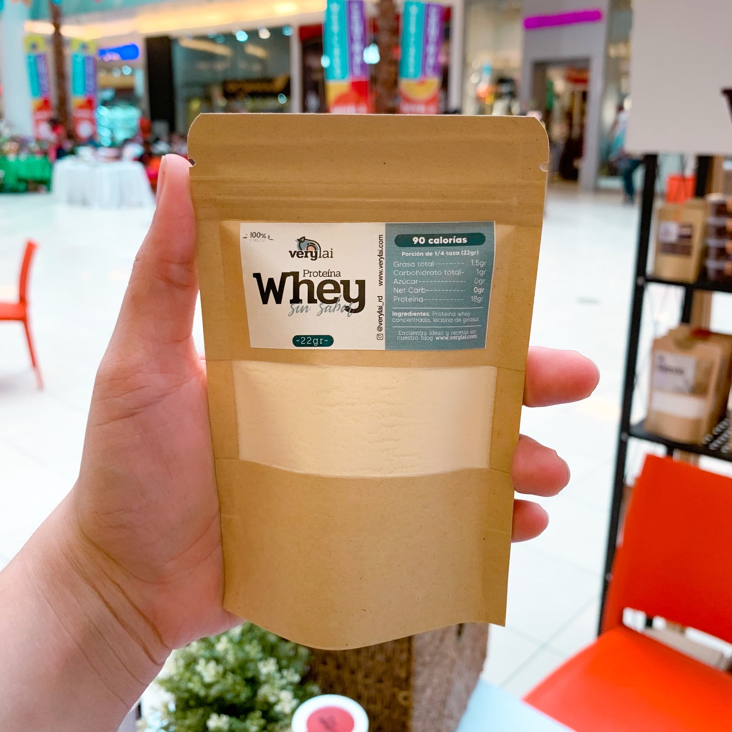 Proteína Whey Sin Sabor