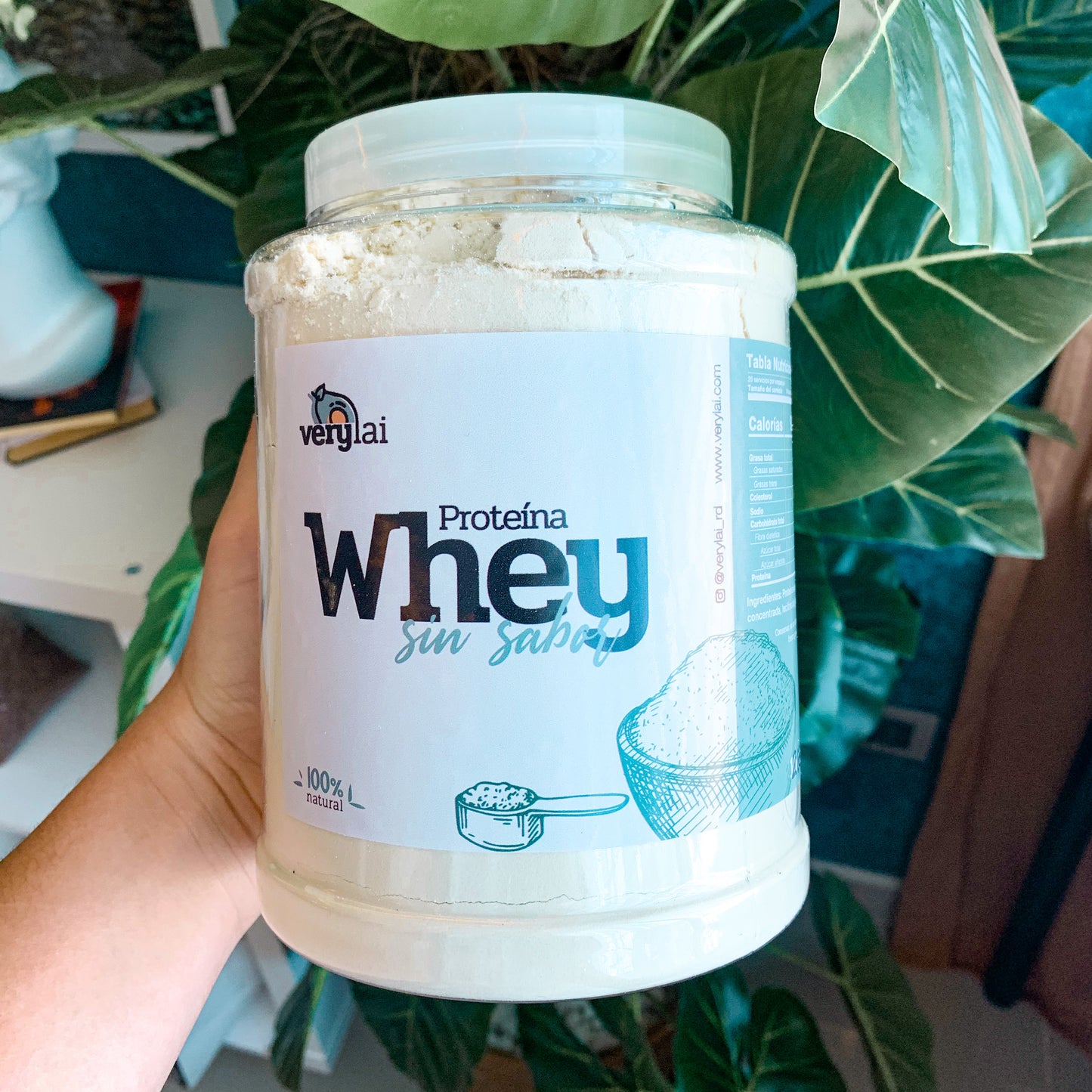 Proteína Whey Sin Sabor