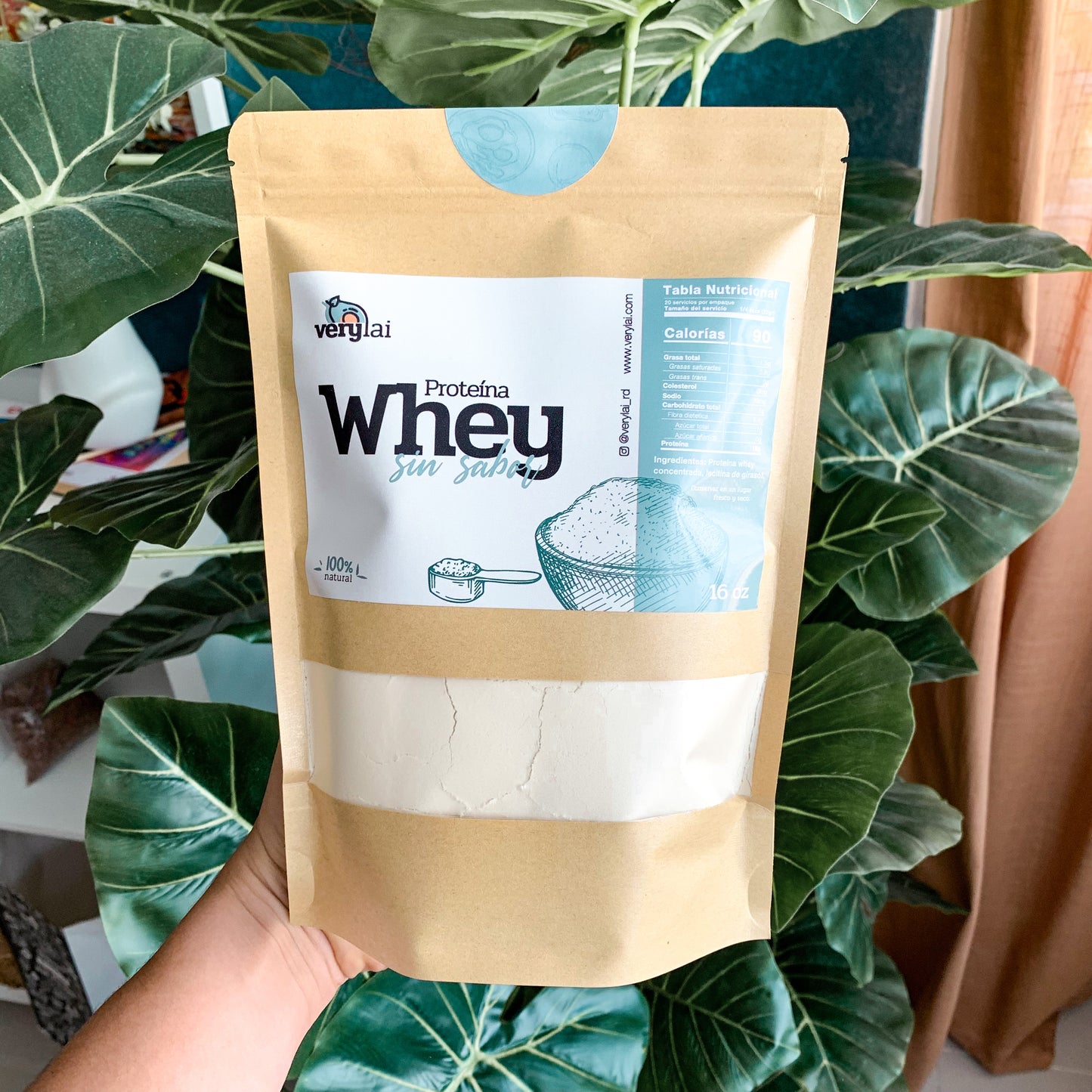 Proteína Whey Sin Sabor