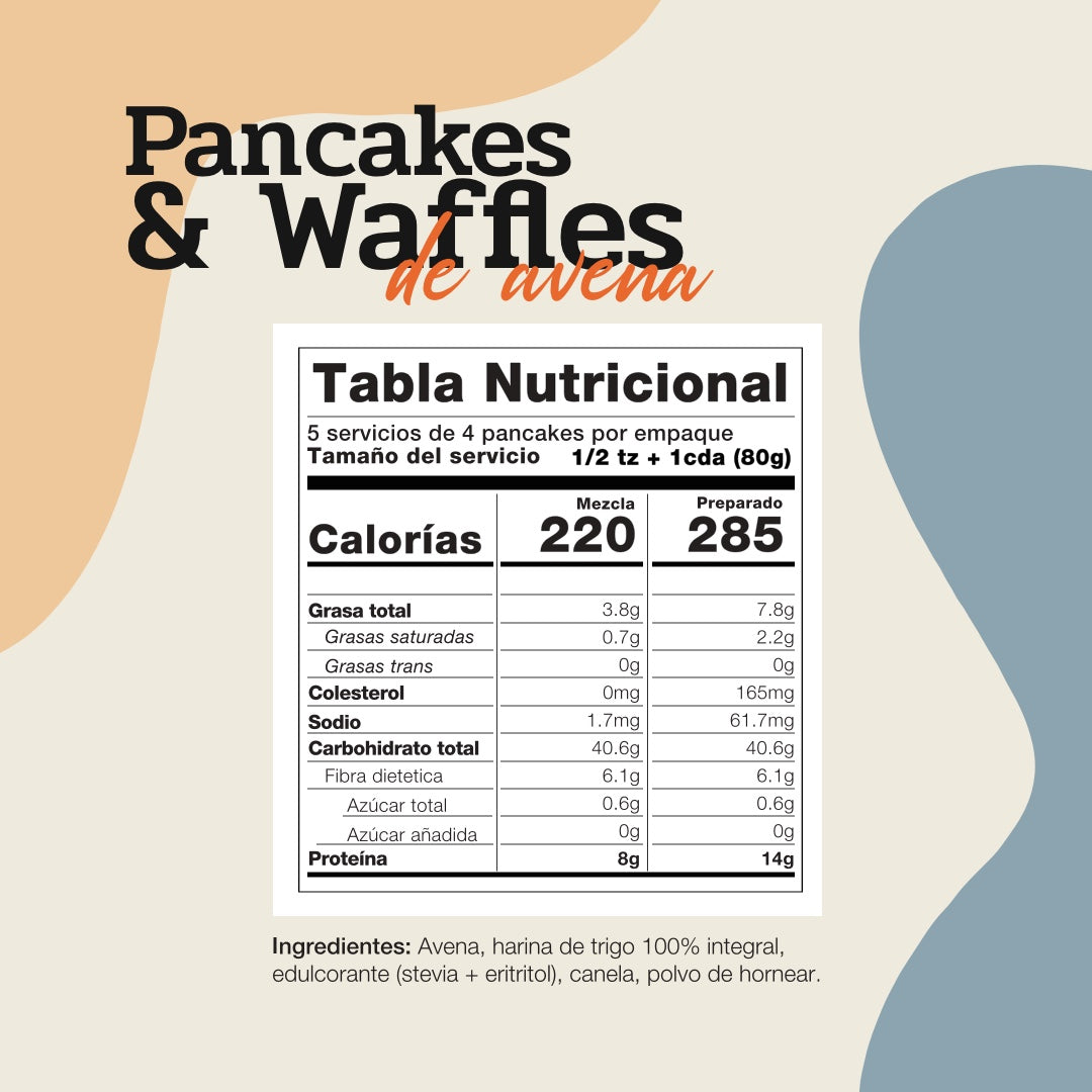 Pancakes de Avena