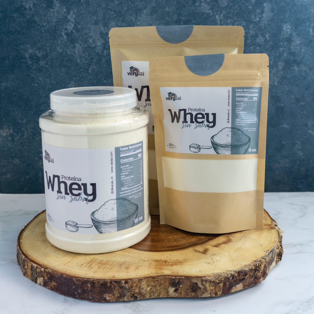 Proteína Whey Sin Sabor